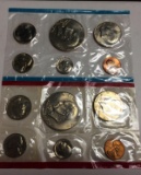 1976 Mint set 10 coins