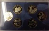 2009 US mint proof set state quarters 6 quarters