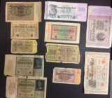 1920s German paper currency