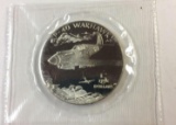 1991 Marshall islands five dollar P 40 Warhawk coin