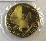 1991 Marshall islands $10 desert storm coin