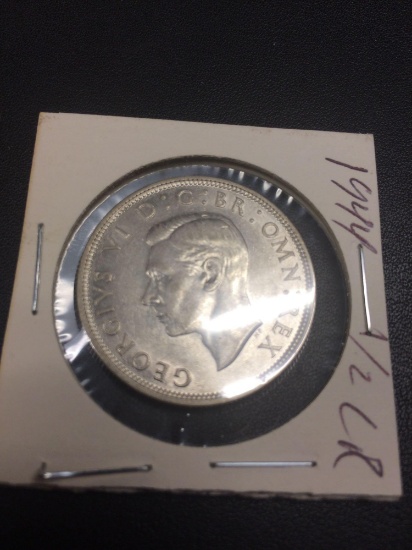 1944 half crown uncirculated