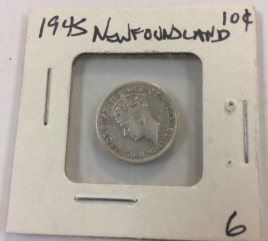 1945 Newfoundland $.10