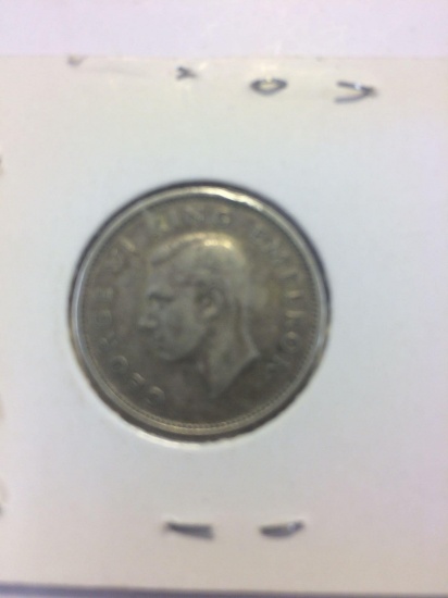 1940 New Zealand 2 shillings