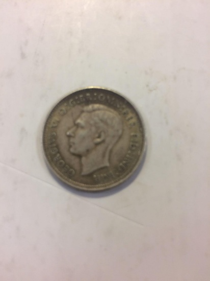 1942 Australia one shilling