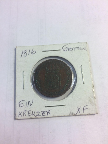 1816 Ein Kreuzer German coin