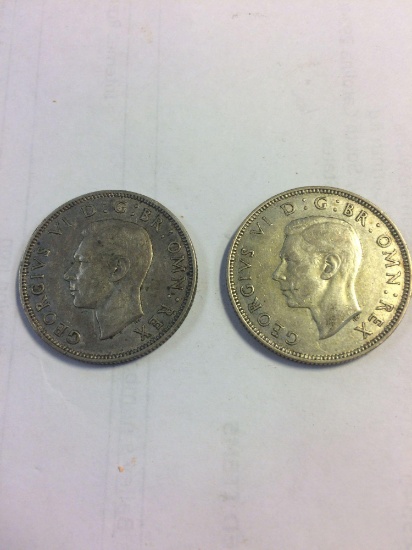 1940 1941 Two Shillings Great Britain