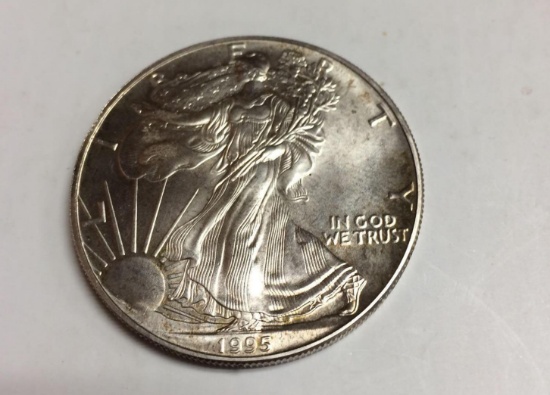 1995 silver eagle