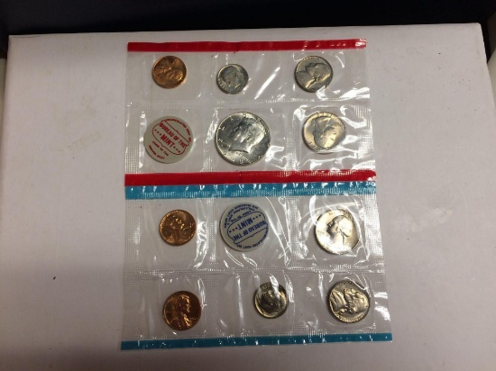 1968 Double Mint Set 10 coins