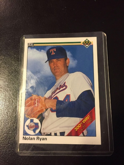 1990 Upper Deck Nolan Ryan 300th Win