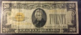 $20 Gold Certificate Series 1928 Circulated