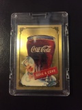 1 gram 24kt Gold Coca Cola Collection Card #0391