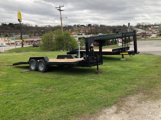 hydraulic tilt trailer