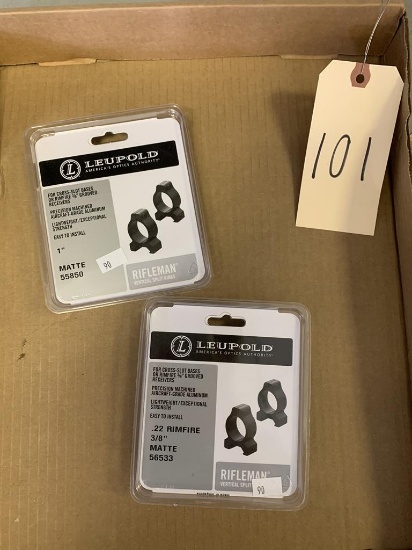 Leupold Rifleman Vertical Split Rings (2 sets)