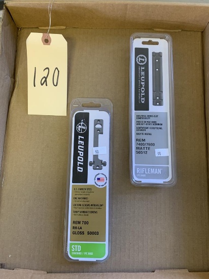 Leupold Standard 1 PC Base Rem 700 and Leupold Riflemand 1 PC Base Rem 7400/7600
