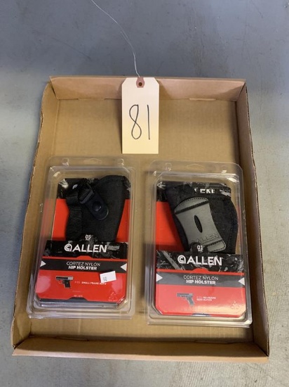 2 Allen Hip Holsters (Sizes 01 and 05)