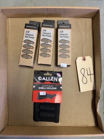Allen Shotgun Shell Holder and 3 boxes of Magpul XTM Enhanced Rail Panels