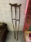 Antique Wooden Crutches