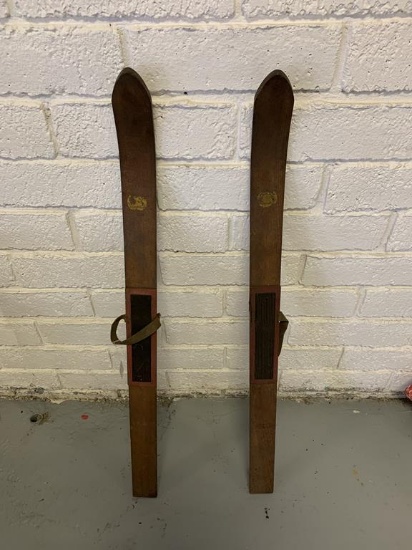 Pair of Child's Snow Skiis