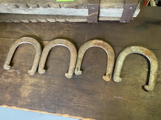 Cast Iron Horseshoes