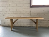 Wooden Bench