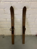 Pair of Child's Snow Skiis