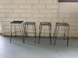Mid Century Flower Stands