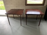 Wooden Card Tables