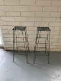 Mid Century Flower Stands