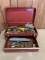Red Toolbox with tools