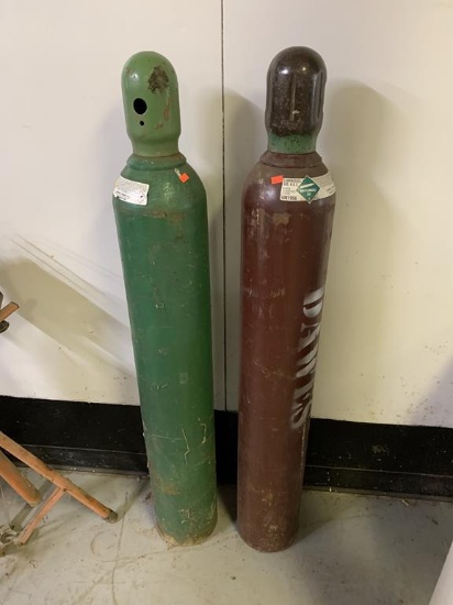 Oxygen/NOS gas tanks