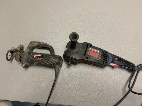 Craftsman Sander and Craftsman All In One Cutting Tool