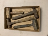 Flat of Various Hammers