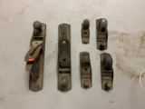 Lot of Various Sized Wood Planers