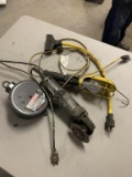 Craftsman 20 ft Work Light, 3 way Splitter, Grinder