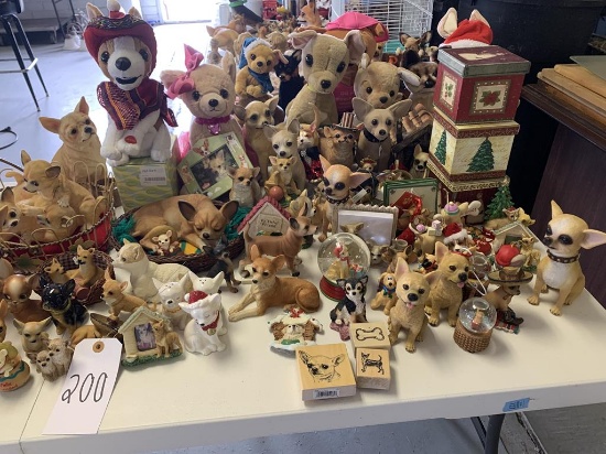 Large lot of Chihuahua items