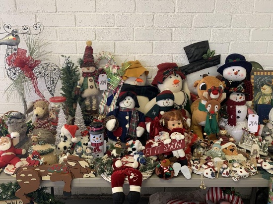 Large Lot of Christmas Items