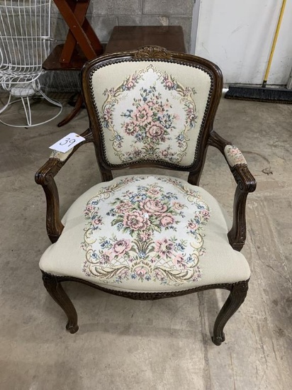 Floral Pattern Chair
