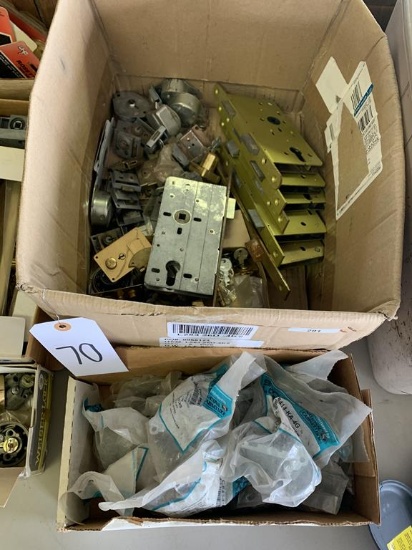 Locksmith Tools, Box of Lid Locks