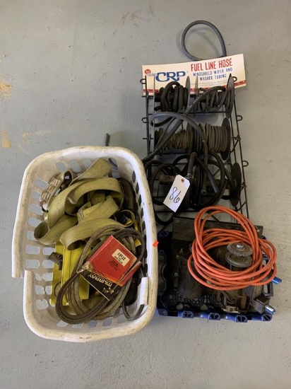 Hoses, Wiring, Tow Straps, Speedex Key Cutting Machine