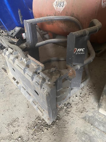 FCC Bale Grapple Skid Loader Attachment