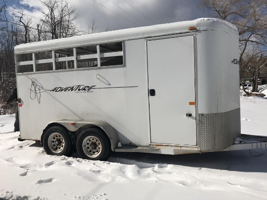 Trails West Adventure Horse Trailer	