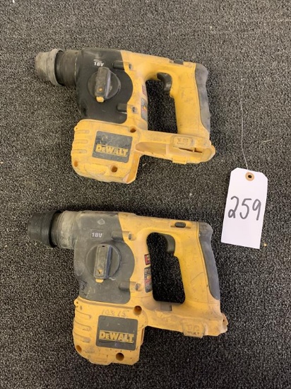 DEWALT CORDLESS HAMMER DRILLS