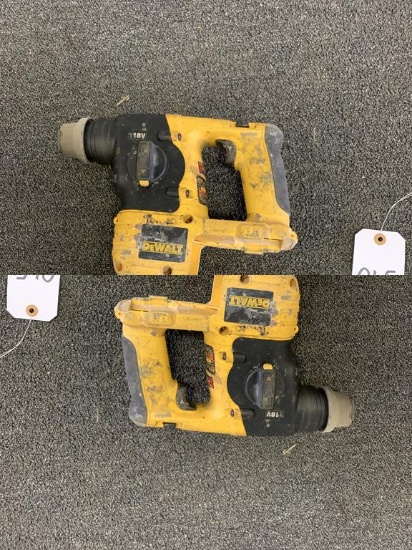 DEWALT CORDLESS HAMMER DRILLS