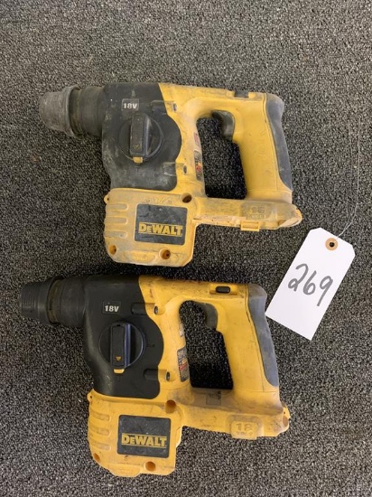 DEWALT CORDLESS HAMMER DRILLS