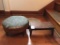 H Willet Footstool, Square Footstool