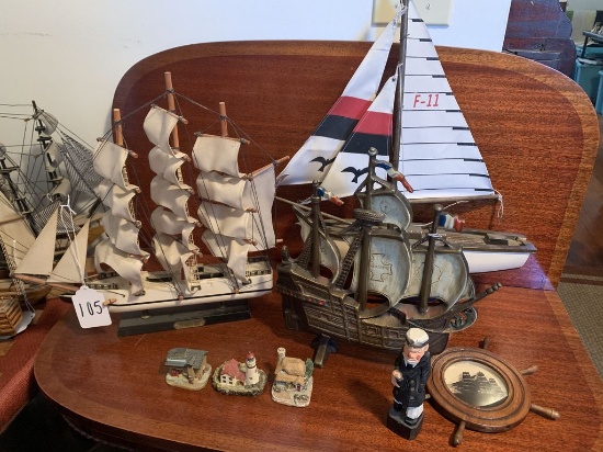 Model Tall Ships, Figurines