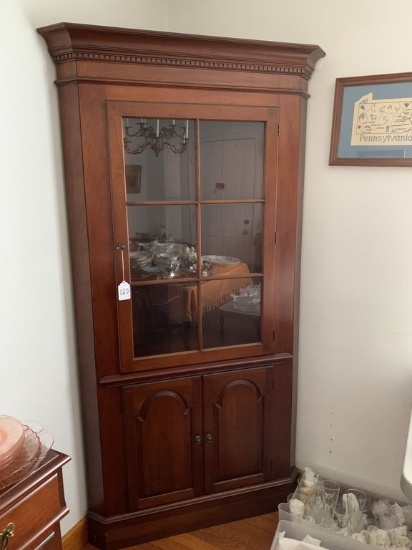 Corner Curio Cabinet
