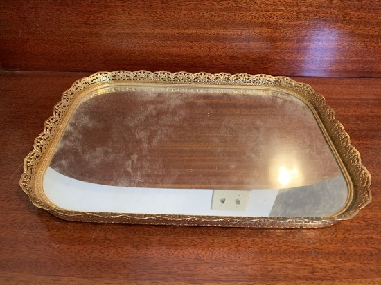 Matson 24k Gold Plated Serving Tray