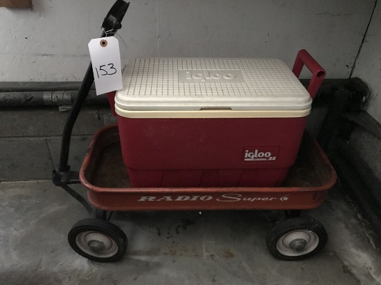 Radio Super Wagon and Cooler